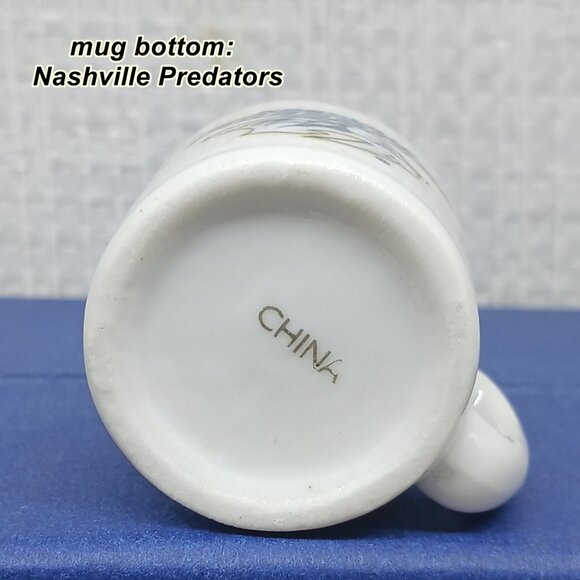 NHL Hockey Team Logo Mini Mugs Lot of 5 - Picture 9 of 13